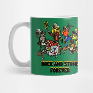 Deep Rock Galactic - Rock and Stone Forever! Mug
